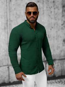 Chemise Homme Vert OZONEE O/V78