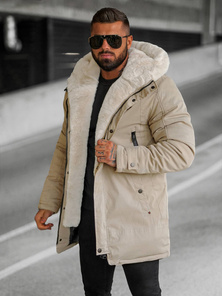 Veste D'hiver Beige OZONEE JS/22M319/62Z