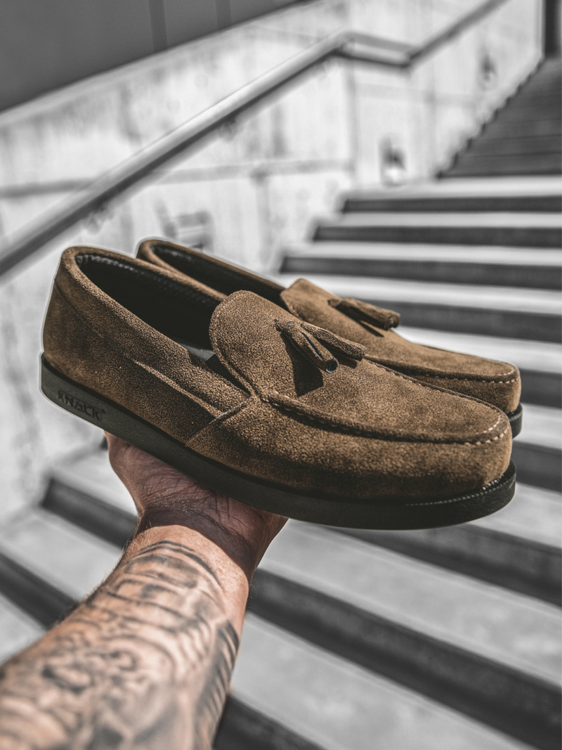 Chaussures Slip-on Homme Marron O/KN07