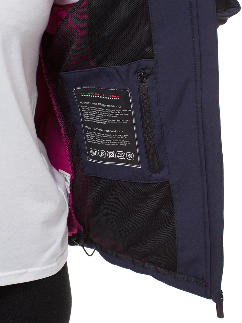 Veste femme Bleu foncé OZONEE N/4849