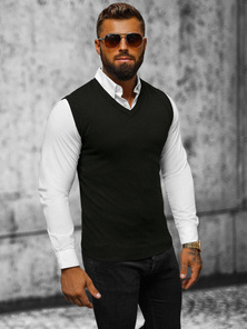 Pullover Homme Noir OZONEE NB/MM6005/4Z