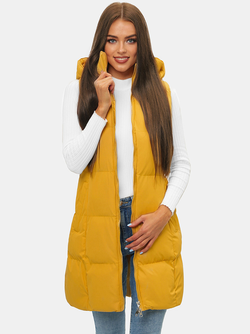 Gilet Femme Jaune OZONEE JS/M721/254