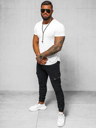 Pantalon Jogger Homme Noir OZONEE O/E6979N