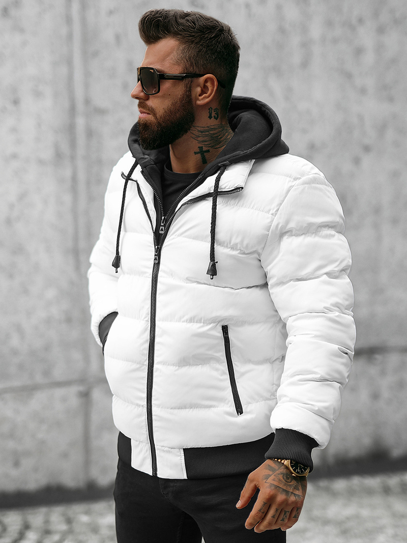 Veste Homme Blanc OZONEE N/7121