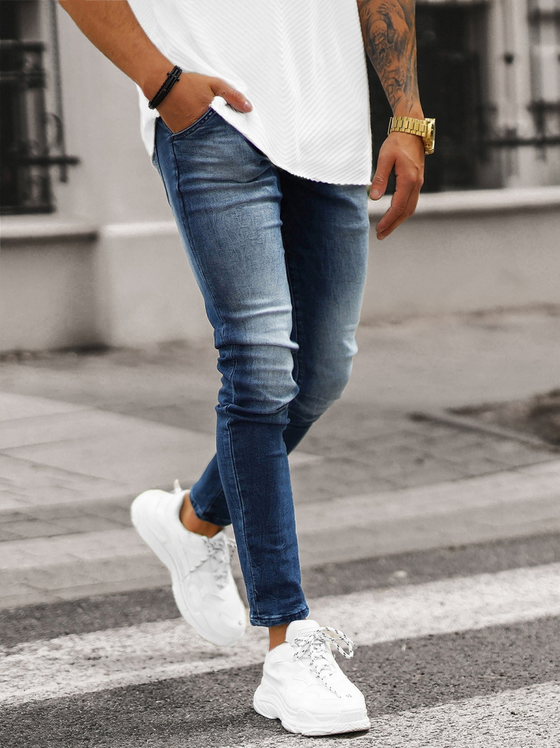 Pantalon Homme Bleu Foncé OZONEE NB/MP0004BSZ