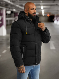Veste homme noir OZONEE JS/57M7503/392