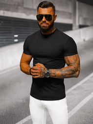 T-shirt Homme Noir OZONEE NB/MT3001Z
