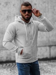 Sweatshirt Homme Gris OZONEE JS/2008Z