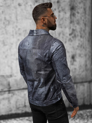 Veste Homme Bleu Foncé OZONEE O/3A178