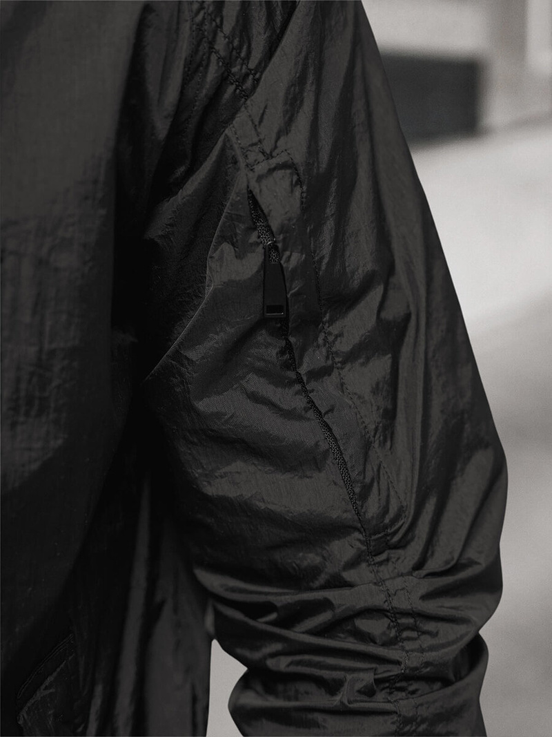 Veste Homme Noir OZONEE JS/5M3212/392