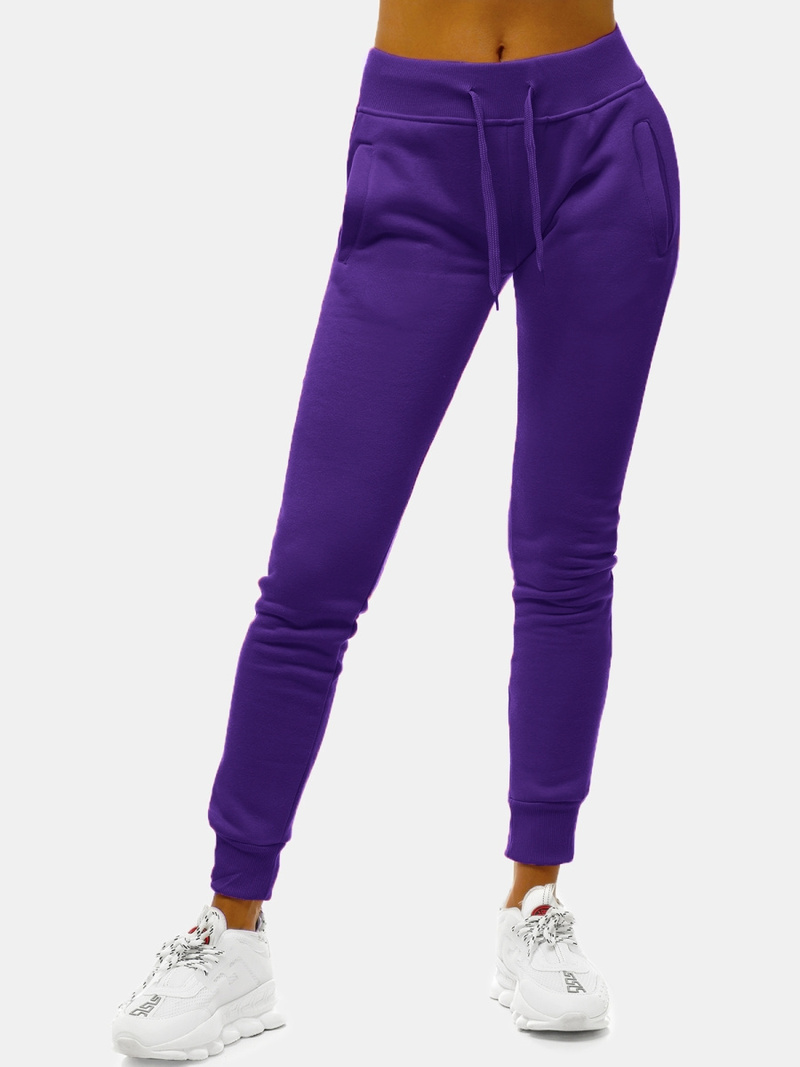 Pantalon de survêtement pour femmes Violet OZONEE JS/CK01/30