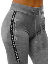 Pantalon de survêtement pour femmes Gris OZONEE O/82055