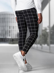 Pantalon Chino Homme Noir OZONEE O/P4009Z