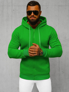 Sweatshirt Homme Vert OZONEE JS/2008Z