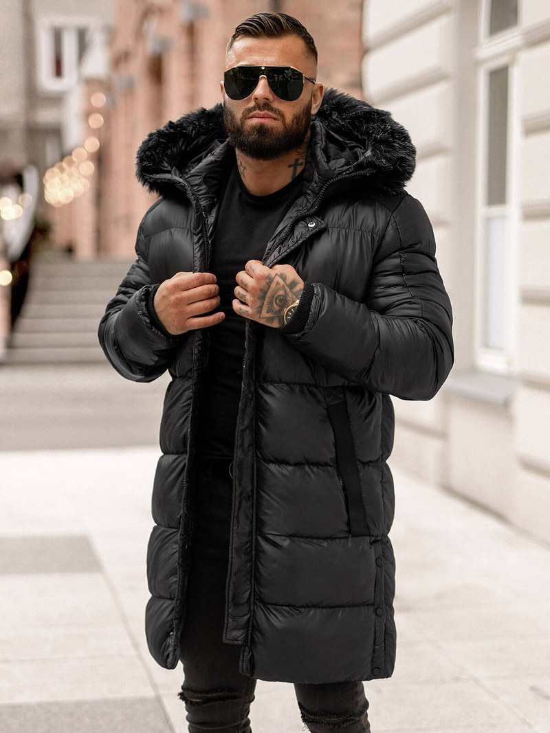 Veste Homme Noir OZONEE O/M800Z