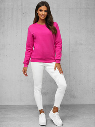 Sweat femme rose foncé OZONEE JS/W01Z