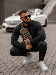 Survêtement Homme Noir OZONEE JS/68C10385/3Z