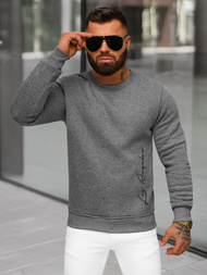 Sweatshirt homme gris foncé OZONEE JS/8B1357/5