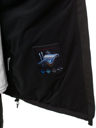 Veste Homme noir et orange OZONEE GE/12268