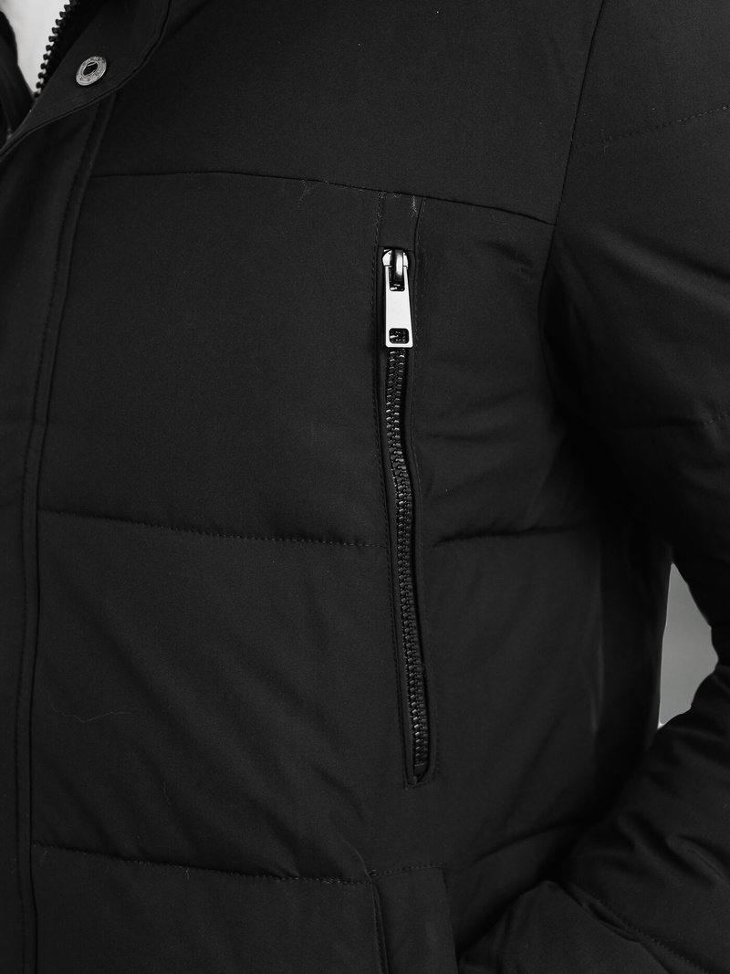 Veste D'hiver Noir OZONEE JS/25M9803/392Z