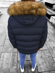 Veste Homme Bleu Foncé OZONEE JS/M8107