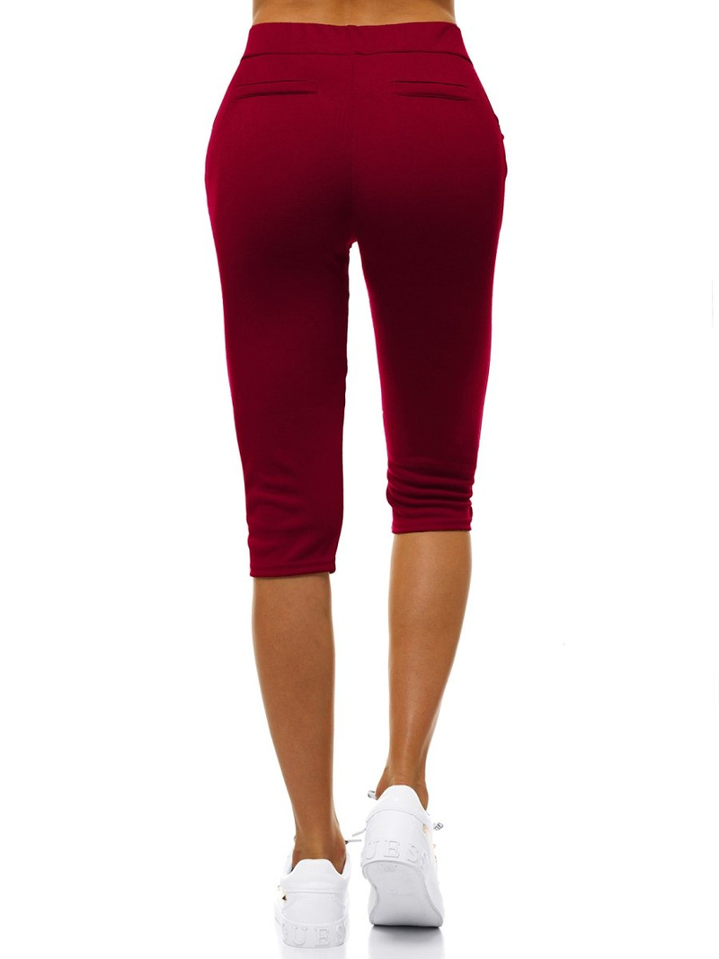 Legging femme bordeaux OZONEE JS/1027/C13