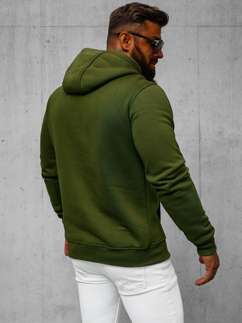 Sweatshirt Homme Kaki OZONEE JS/2009Z