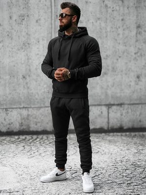Survêtement Homme Noir OZONEE JS/8C75/3