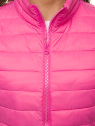 Gilet femme Rose clair OZONEE JS/M23038/46