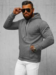 Sweatshirt Homme Gris foncé OZONEE JS/2009Z