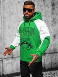 Sweatshirt à capuche vert OZONEE O/SWE23037