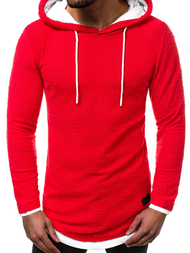 Sweatshirt Homme Rouge OZONEE O/1252