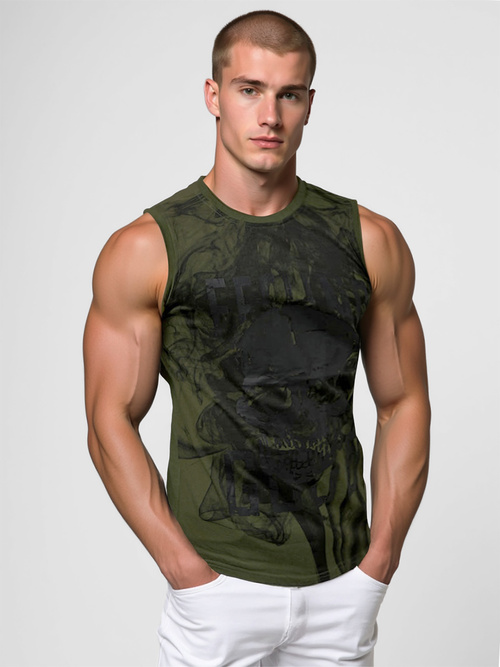 T-shirt Homme Vert OZONEE O/T106/29Z