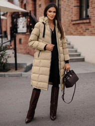 Veste femme beige OZONEE JS/M736/62Z