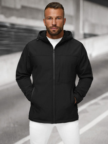 Veste softshell hommes noir OZONEE JS/27B6523/3