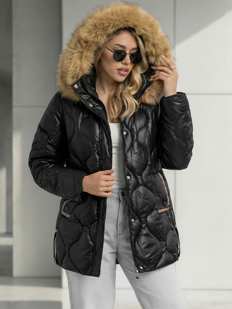 Veste femme noir OZONEE O/5M3226/392Z