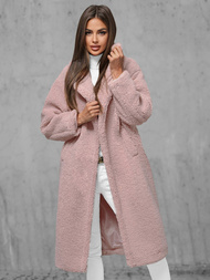Manteau femme rose OZONEE O/Z01