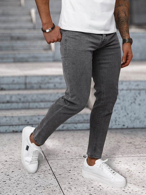 Jean Homme Gris Foncé OZONEE NB/MP0192GS