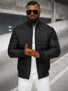 Veste Homme Noir OZONEE JS/MY02Z