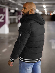 Veste homme noir OZONEE JS/57M7501/392