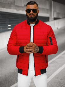Veste Homme Rouge OZONEE JS/MY02Z