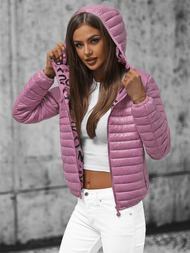 Veste Femme Réversible Rose Clair OZONEE O/H953Z