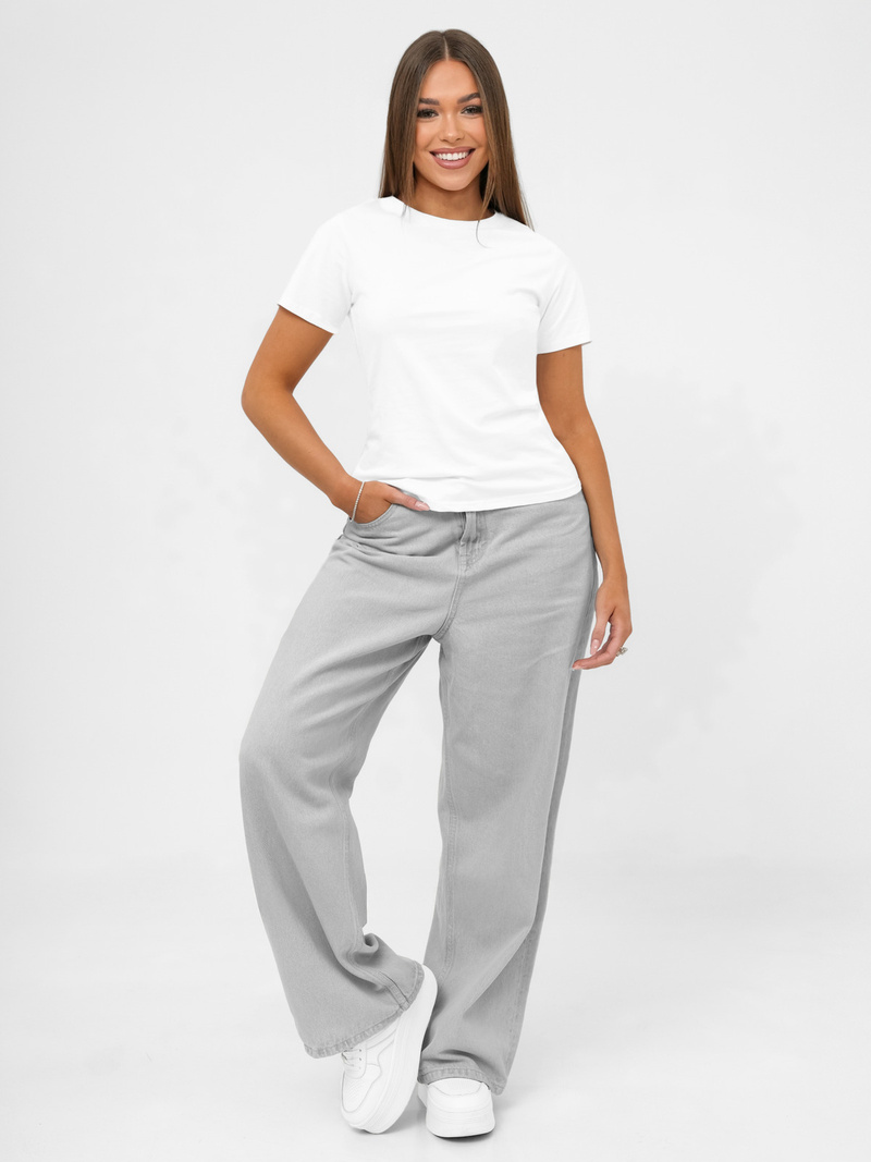 T-shirt femme blanc OZONEE JS/96T678/1