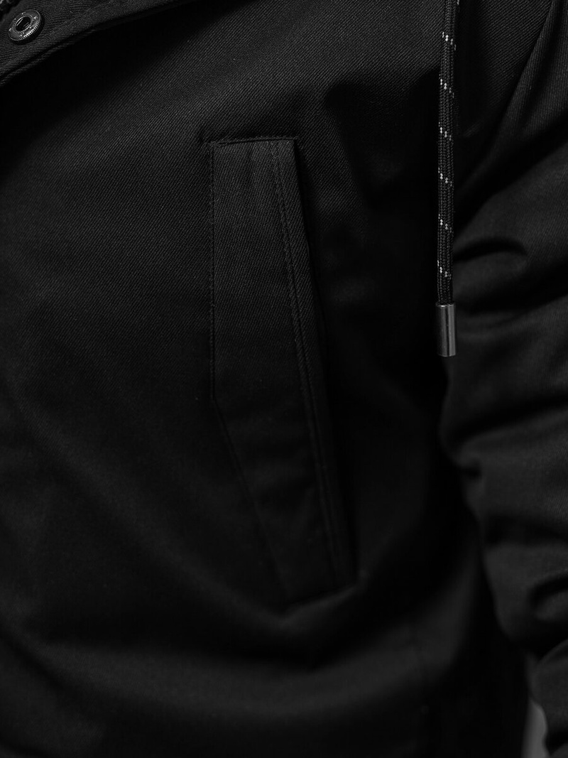 Veste D'hiver Noir OZONEE JS/5M120/392