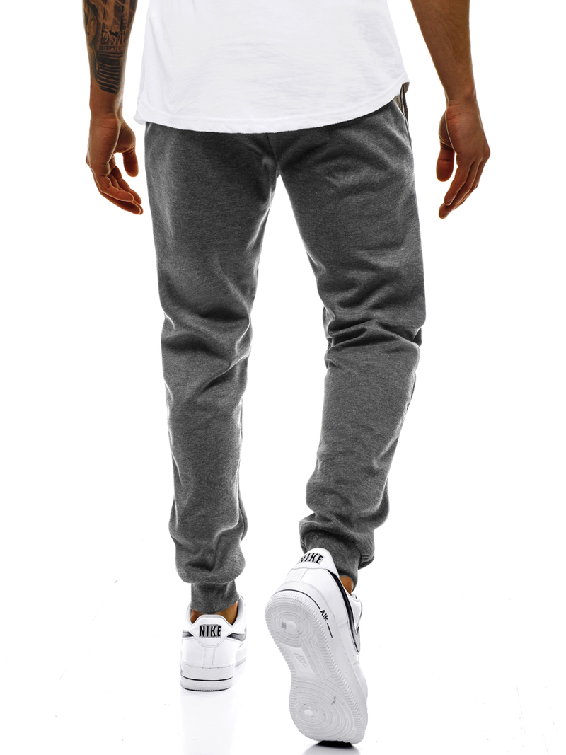 Pantalon de survêtement Homme Gris foncé OZONEE JS/JZ11001