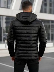 Veste Homme Noir OZONEE O/11Z8088Z