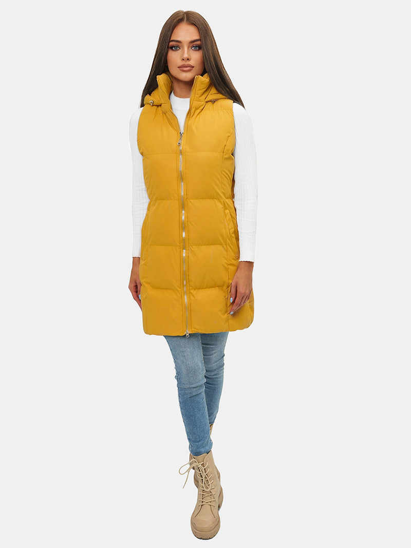 Gilet Femme Jaune OZONEE JS/M721/254