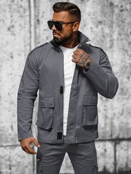 Veste Homme Gris Foncé OZONEE O/G3035