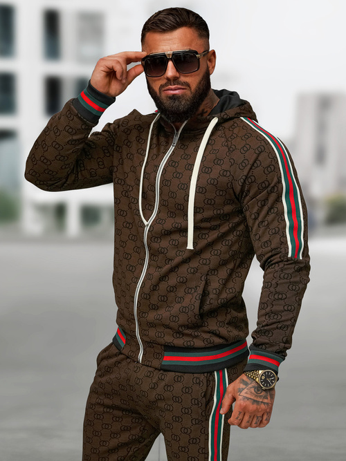 Survêtement Homme Beige Foncé OZONEE O/FF5111AB