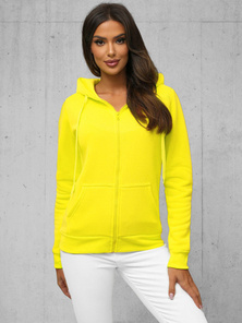 Sweat femme Néon Jaune OZONEE JS/W03Z